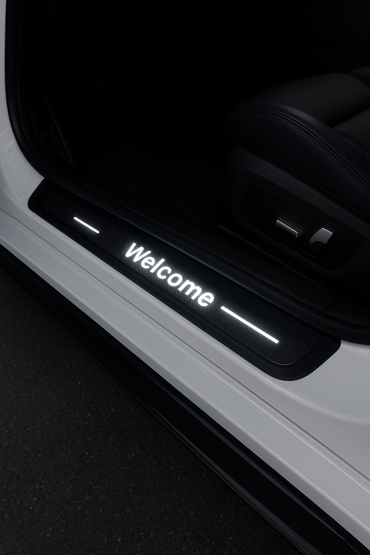 GlowVibeAuto LED Welcome Car Light